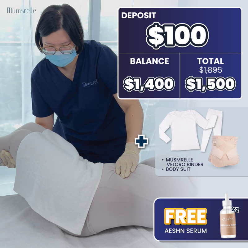 *Deposit First* - Mumsrelle 5 Sessions Home-Based Pelvic Restoration (60 mins) - Service Activation After 3 July 2025